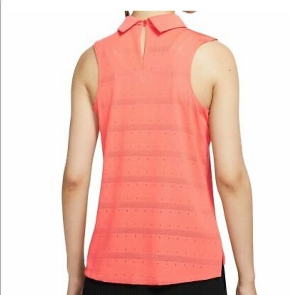 Nike Dri-FIT Ace Sleeveless Golf Polo - Picture 4 of 7